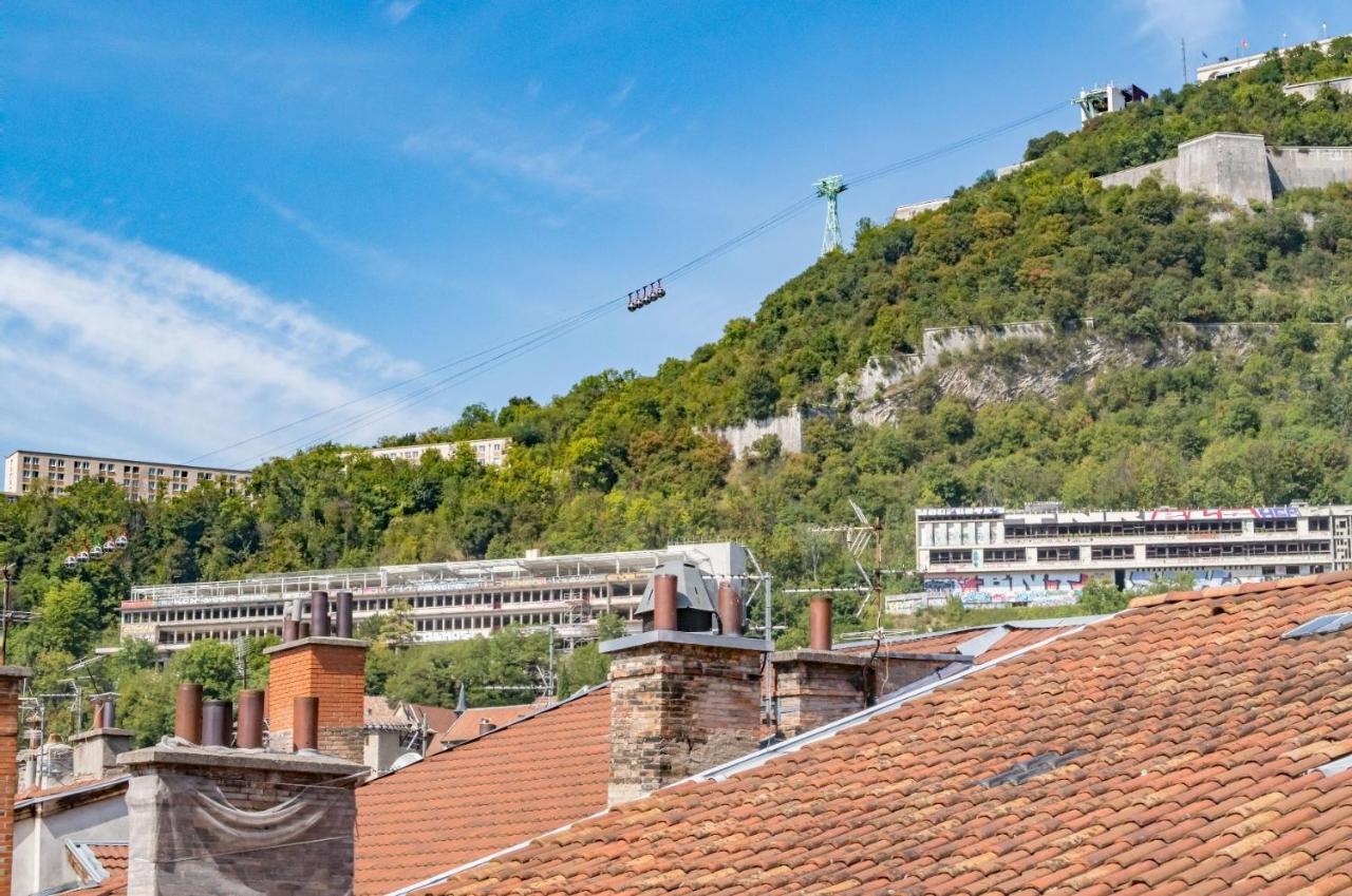 Appartement Sur Les Toits 2 Pieces Cocooning Grenoble Exterior foto
