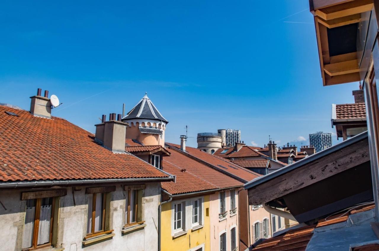 Appartement Sur Les Toits 2 Pieces Cocooning Grenoble Exterior foto