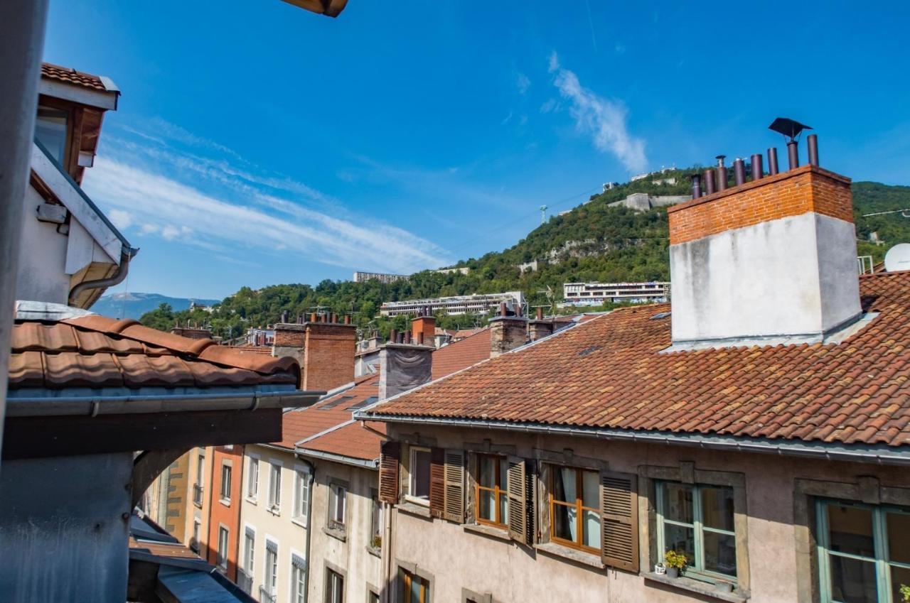 Appartement Sur Les Toits 2 Pieces Cocooning Grenoble Exterior foto